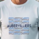 T-Shirt Blanc Aubervilliers lifestyle Pour homme-1