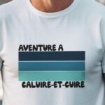 T-Shirt Blanc Aventure à Caluire-et-Cuire Pour homme-1