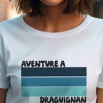 T-Shirt Blanc Aventure à Draguignan Pour femme-2