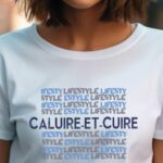 T-Shirt Blanc Caluire-et-Cuire lifestyle Pour femme-1