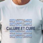 T-Shirt Blanc Caluire-et-Cuire lifestyle Pour homme-1