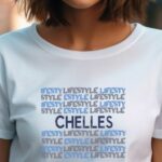 T-Shirt Blanc Chelles lifestyle Pour femme-1