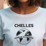 T-Shirt Blanc Chelles unique au monde Pour femme-1