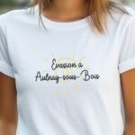 T-Shirt Blanc Evasion à Aulnay-sous-Bois Pour femme-1