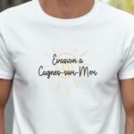 T-Shirt Blanc Evasion à Cagnes-sur-Mer Pour homme-2