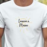 T-Shirt Blanc Evasion à Meaux Pour homme-2