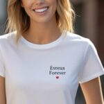 T-Shirt Blanc Évreux forever Pour femme-2