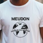 T-Shirt Blanc Meudon unique au monde Pour homme-2
