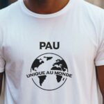 T-Shirt Blanc Pau unique au monde Pour homme-2