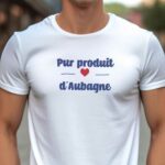 T-Shirt Blanc Pur produit de Aubagne Pour homme-1