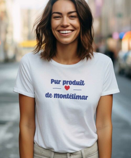 T-Shirt Blanc Pur produit de Montélimar Pour femme-2