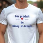T-Shirt Blanc Pur produit de Noisy-le-Grand Pour homme-1