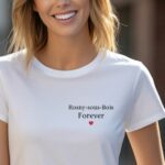 T-Shirt Blanc Rosny-sous-Bois forever Pour femme-2