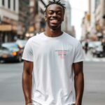 T-Shirt Blanc Un jour j'irai à Antony avec toi Pour homme-1