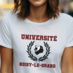 T-Shirt Blanc Université Noisy-le-Grand Pour femme-1