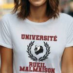 T-Shirt Blanc Université Rueil-Malmaison Pour femme-1