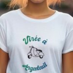 T-Shirt Blanc Virée à Argenteuil Pour femme-1