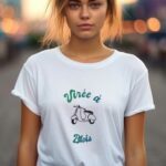 T-Shirt Blanc Virée à Blois Pour femme-2