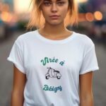 T-Shirt Blanc Virée à Bobigny Pour femme-2