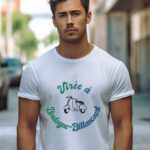 T-Shirt Blanc Virée à Boulogne-Billancourt Pour homme-2