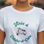 T-Shirt Blanc Virée à Caluire-et-Cuire Pour femme-1