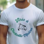 T-Shirt Blanc Virée à Charleville-Mézières Pour homme-1
