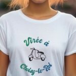 T-Shirt Blanc Virée à Choisy-le-Roi Pour femme-1