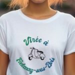 T-Shirt Blanc Virée à Fontenay-sous-Bois Pour femme-1