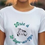 T-Shirt Blanc Virée à La Seyne-sur-Mer Pour femme-1