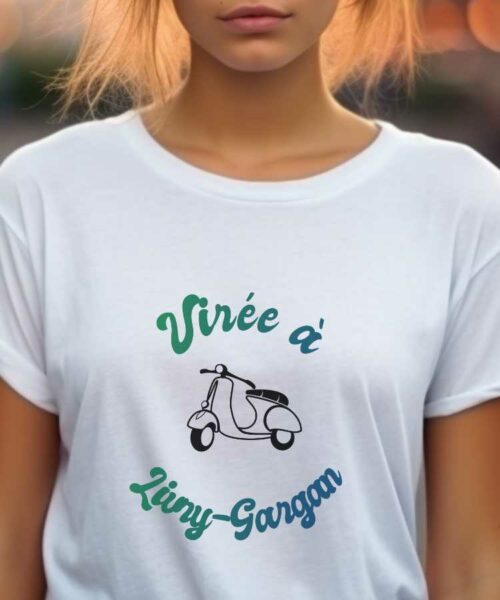 T-Shirt Blanc Virée à Livry-Gargan Pour femme-1