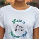 T-Shirt Blanc Virée à Maisons-Alfort Pour femme-1