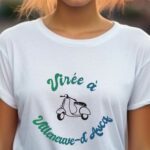 T-Shirt Blanc Virée à Villeneuve-d'Ascq Pour femme-1