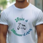 T-Shirt Blanc Virée à Villeneuve-d'Ascq Pour homme-1